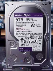 Western Digital Purple 8TB Hard Drive/HDD