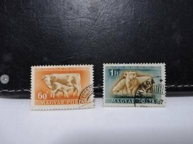1951 Hungary Stamps Farm Animals