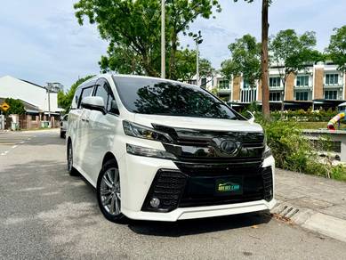 2016 Toyota Vellfire Z GOLDEN EYES