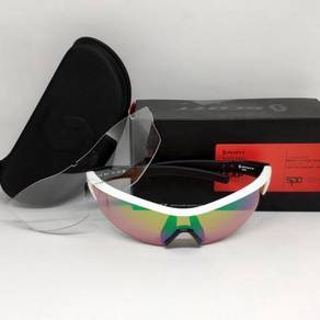 Scott Leap White Glossy sunglasses - 2 lenses