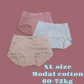 60-75kg XL size modal cotton women underwear 