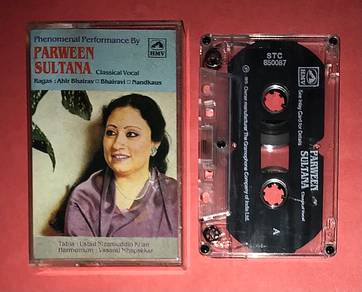 PARWEEN SULTANA HINDUSTAN CLASSICAL VOCAL Cassette