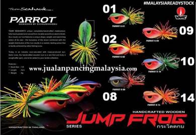 Team seahawk parrot jump frog 4cm / 8g