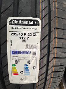 295/40/22 Continental CSC5 SUV New Tyre