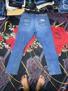 seluar jeans big saiz wrangler saiz 43