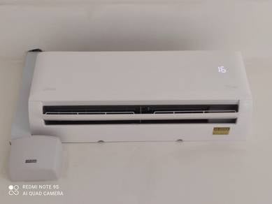 Aircond Midea 1.0hp Non Harga Siap Pasang DP371