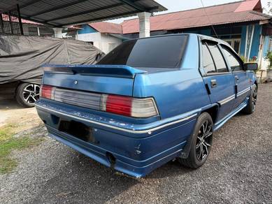 Proton Saga in Melaka City, MLK