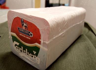 NEW Carlsberg Pack of 100 Coasters - Sealed