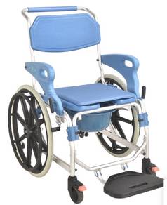 Commode Wheelchair Kerusi Roda Foldable Portable