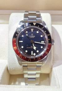 Pre-Owned Tudor Black Bay 58 7939G GMT Black/Red