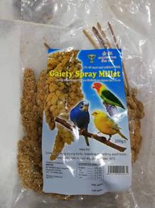 KGC Gaiety Spray Millet Bird Feed Burung 200gram