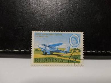 1966 Rhodesia Stamp Aircraft Aviation