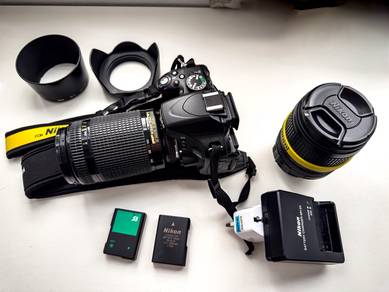DSLR Nikon D5100 complete set