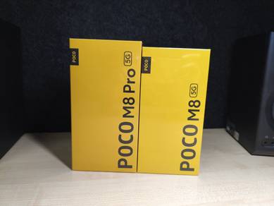 (New Sealed) Xiaomi Poco M8 / M8 Pro 5G 8/256GB