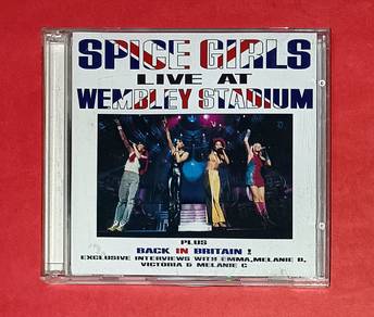 SPICE GIRLS LIVE AT WEMBLEY STADIUM VCD VIDEO Cd