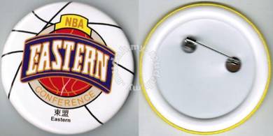 NBA Basketball Eastern Conference Button Badge