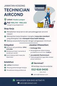 Juruteknik / Technician AIRCOND