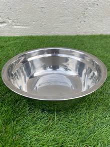 B961 Mangkuk Besen Keluli 21 cm Deep Mixing Bowl