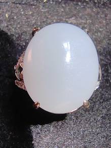 Icy Lavender Type A Natural Burmese Jadeite Jade