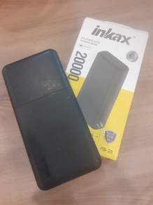 inkax power bank 20000 2 USB & type C polymer safe