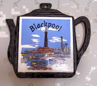 Cast Iron Trivet - Blackpool (UK)