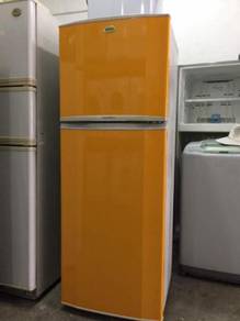 2 doors Yellow Samsung Peti Sejuk Ais Refrigerator