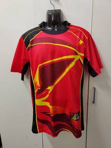 ITEM BARU_Rugby Jersey ARORA Red Color size L
