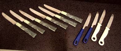Assorted Small Knives - Serrated - Lot of 10