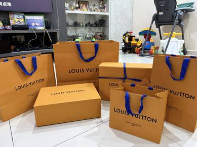 LV paper bags and box