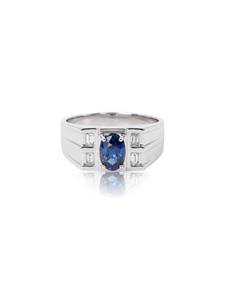 750 Blue Sapphire White Gold Ring EC00120WGR