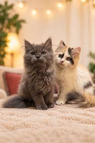 Grey Persian Kitten Male 3.5 Months Old