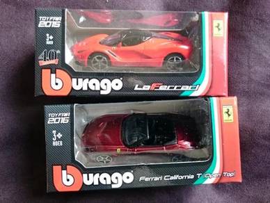 Bburago Toy Fair Ferrari Laferrari California lot