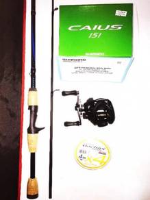 Shakespeare rod combo shimano caius