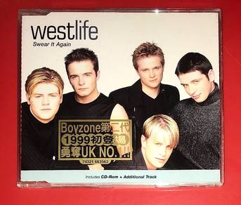 WESTLIFE -  SWEAR IT AGAIN SINGLES Cd