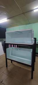 akuarium set 2tingkat baru