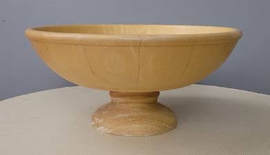 Apollo Heveawood footed bowl