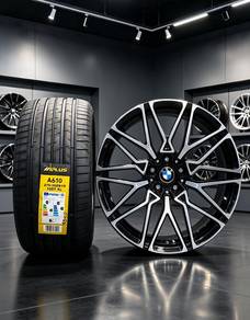 BMW 5 Series G30 19" Rim + Tayar Baru R488