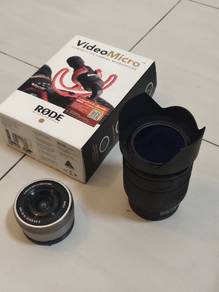 Kit lens 16-50mm E and 28-70mm FE