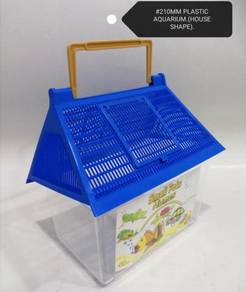 Small Pets Home Plastic Aquarium House 21cm Fish