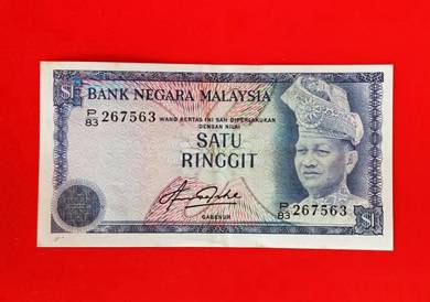 Dy 1981-1983 Malaysia 4th Series RM$ 1.00 Old Note