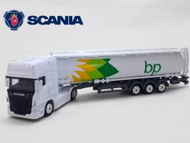 1:87 SCANIA V8 R730 BP oil tanker trailer