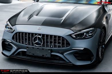 W206 C63 Bonnet Hood Aluminium Bodykit Body kit