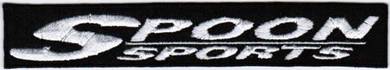Spoon Sports #TB Text Logo Car Bicycle Patch