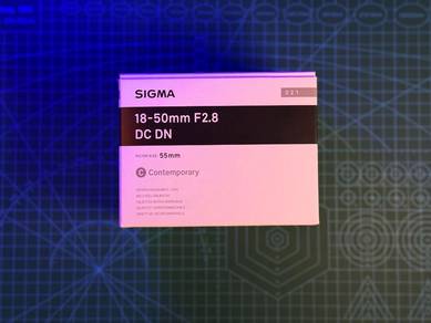Sigma 18-50mm f/2.8 DC DN Contemporary (Sony E-Mou