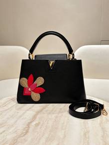 Louis Vuitton Taurillon Snakeskin Iris Blossom