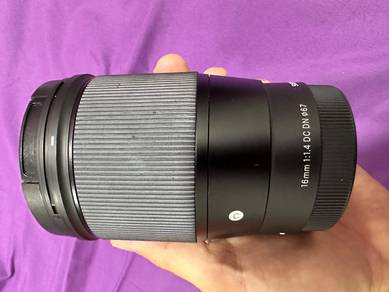 Sigma 16mm f1.4 for Sony E