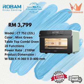 ROBAM Table Top Color Combi Oven CT752 (22L) GREEN