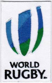 World Rugby WR iRB Badge Iron On Badge Patch