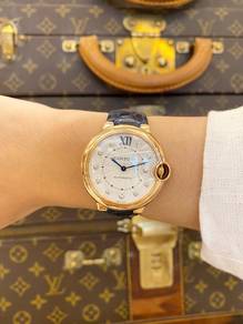 Cartier Ballon Blue 18K 750 Rose Gold Diamond 3003