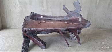 chengal emas tea table chair set